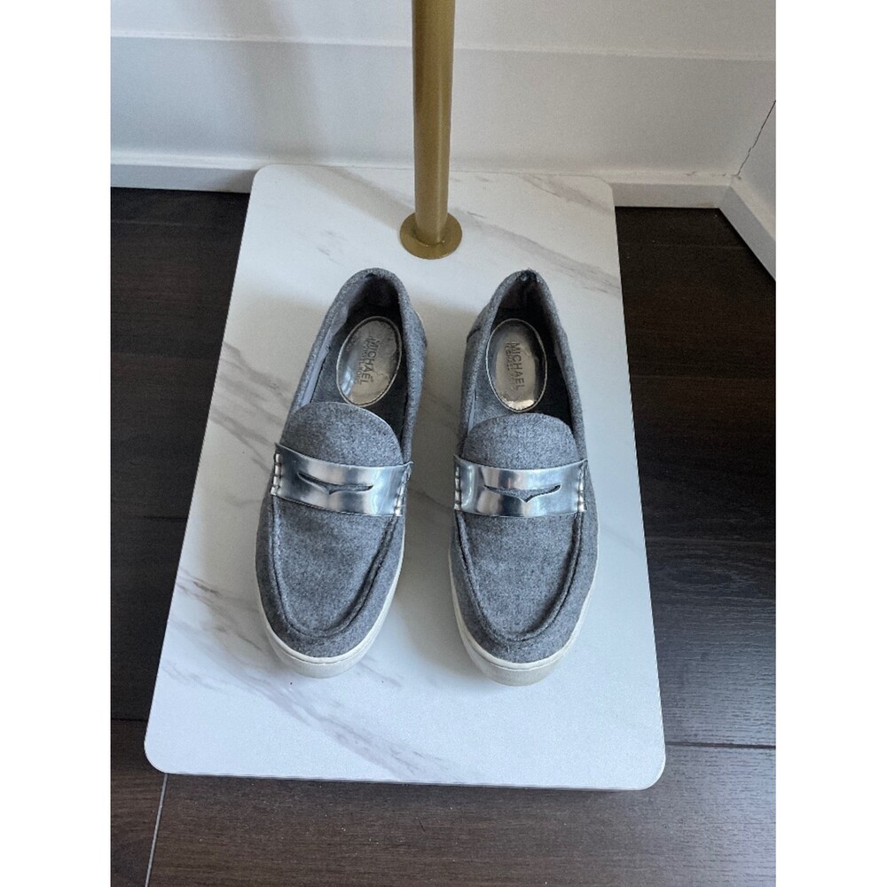 Michael Kors Grey Loafers